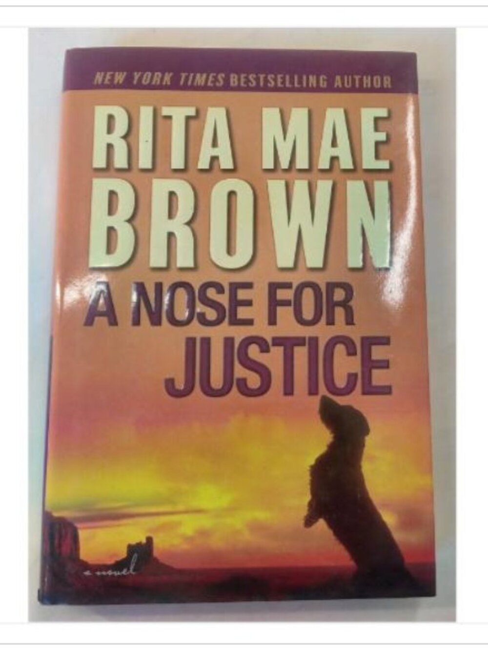 A Nose for Justice Novel 2010 HC